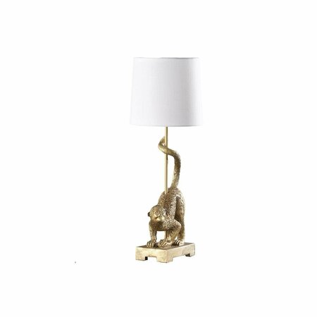 CLING 24 in. Wildlife Old World Monkey Polyresin Table Lamp, Capuchin CL3687140